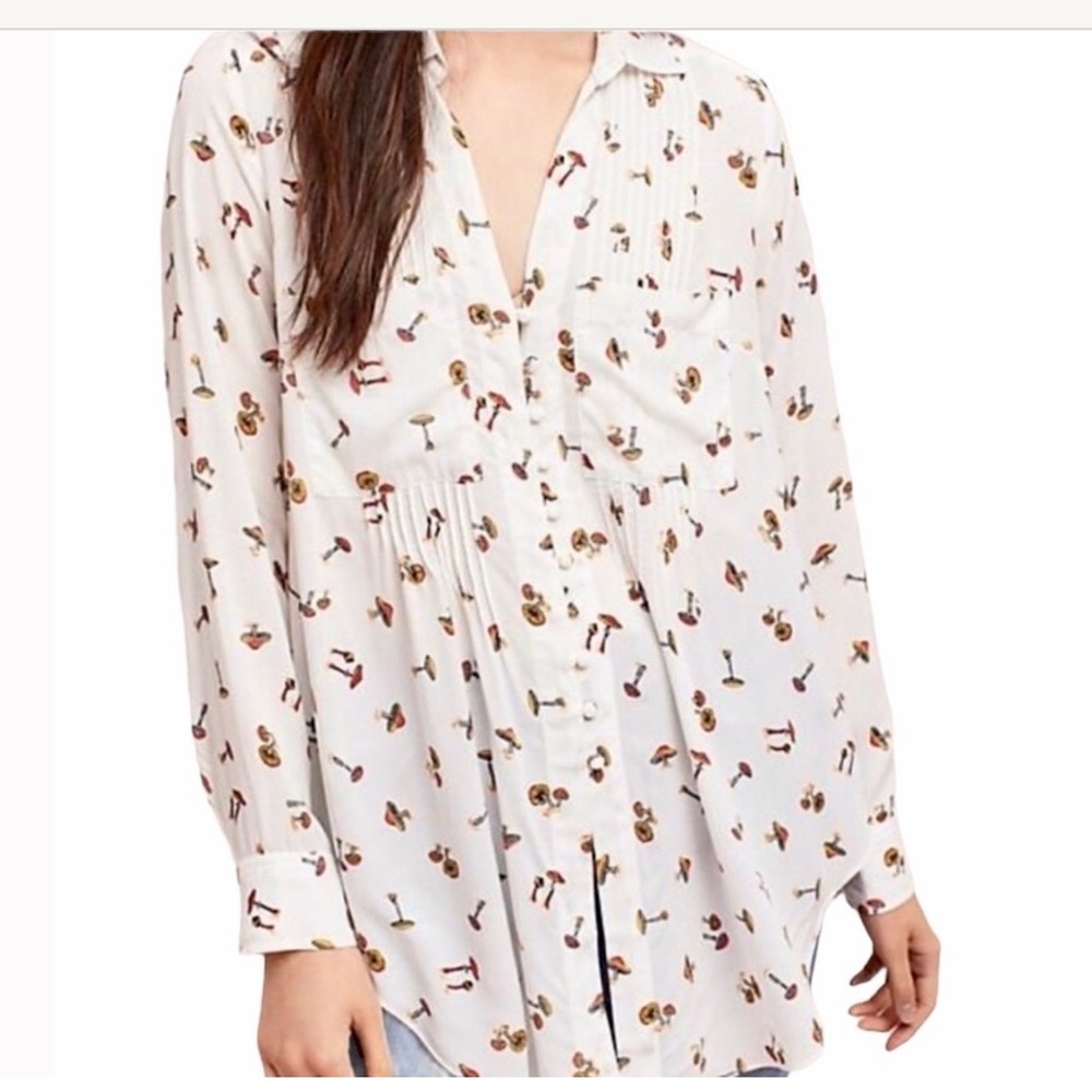 [Anthropologie] Rare Maeve Toadstool Mushroom Top
